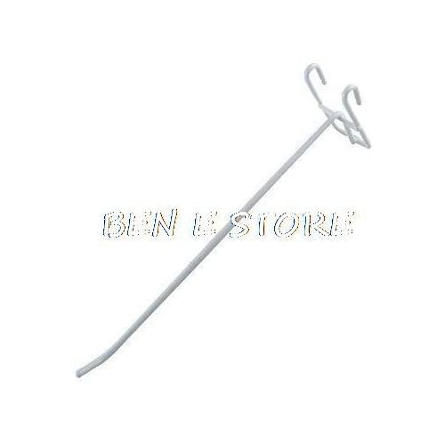 White Grid Wall Bracket Peg Board Jewelry Display Hook Kynyq