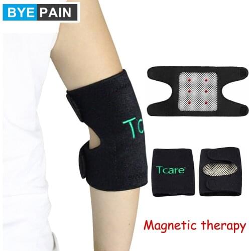 BYEPAIN Health Care Tourmaline Self-heating Elbow Brace Elbow Pads Massager Magnetic Therapy Elebow Protector