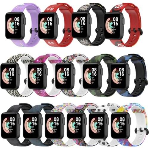 Coloful Sport Smart Watch Silicone Strap Replacement Watch Band For Women Wrist Strap For Xiaomi Redmi Mi Watch Lite