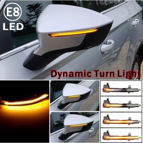 For SEAT Ateca Cupra Ateca Tarraco Xcellence 2016-2019 Car Dynamic Blinker Indicator sequential Turn Signal Light
