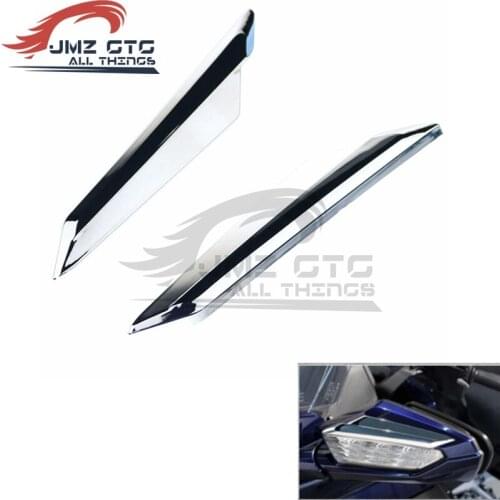 Motorcycle Rearview mirror decorative cover for HONDA Goldwing GL1800 2018-2020 Decoration Parts Accessories Chrom
