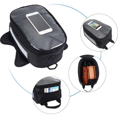 Motorcycle Tank Bag For BMW R1200GS F800GS Magnetic Motorbike Bag Phone Holder Storage Bags For YAMAHA MT07 MT09 R1 R3