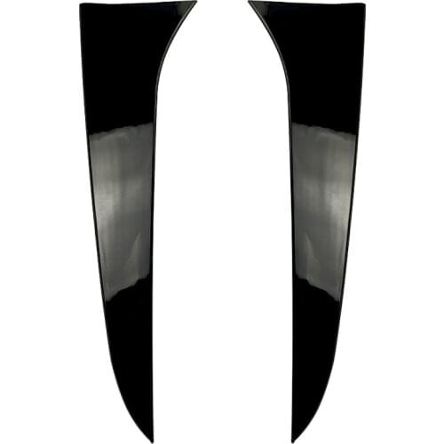 A Pair Accessories Spoilers Black Painted Rear Spoiler Wings For BMW X1 E84 2009-2015 Car Spoiler Ail Decoration Stickers