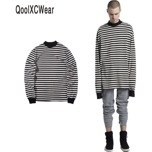 Мужские полосаты футболки QoolXCWear China At AliExpress