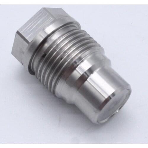 Race Fuel Rail Plug Valve Pressure Relief for Chevy GMC 6.6l Duramax 2005-2010, CNC machined from s15500 alloy steel