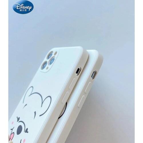 DISNEY 2021 Mickey Silicone Case for IPhone 11 iPhone 12 12PRO 12PROMAX Official Liquid Silicon 360 Full Cover zz0513