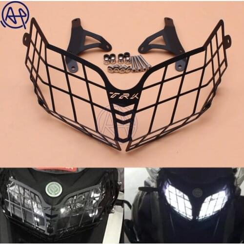 Motorcycle Headlight Protector Guard Lense Cover Grill Guard Headlight Protection For Benelli TRK502 TRK 502