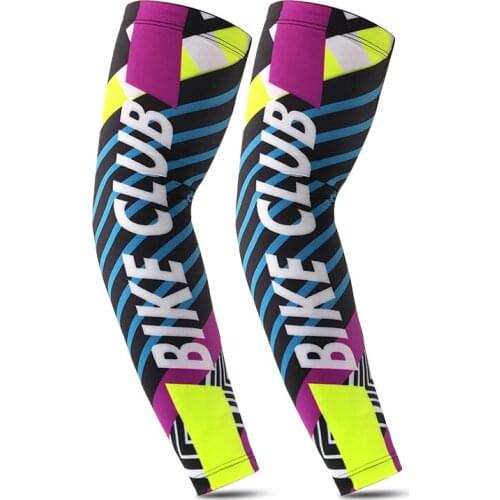 1 Pair Unisex Breathable Ultraviolet-Proof Quick-Drying Fabrics Arm Sleeve barcer Suitable For Driving Cycling Outdoor Work