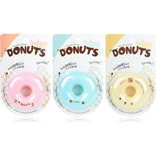 1Pc Creative Mini Correction Tape Cute Donuts Shaped 8M Correction Tape Stationery, Office School Student Diary Altered Tape