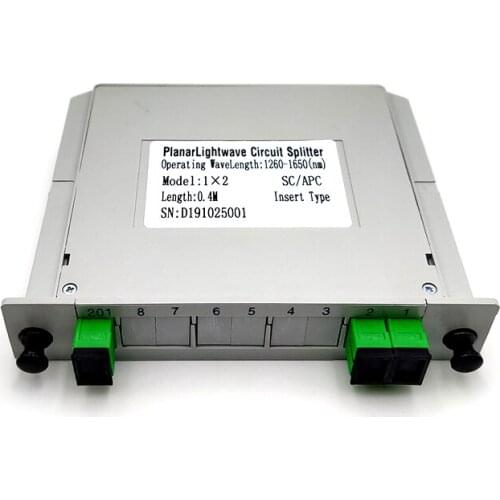 Free Shipping 10pcs/lot SC UPC 1X4 Fiber Optic FTTH Cassette Box Optical Coupler SC UPC PLC 1X4 Fiber Splitter Box