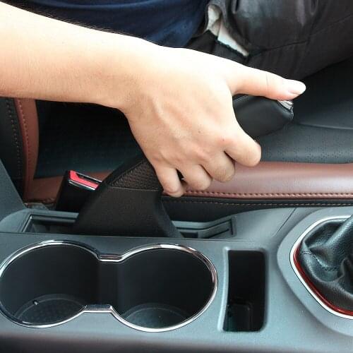 Car Handbrake Sleeve Silicone Gel Cover Anti-slip Parking Hand Brake Sleeve Universal Decoration Auto Supplies