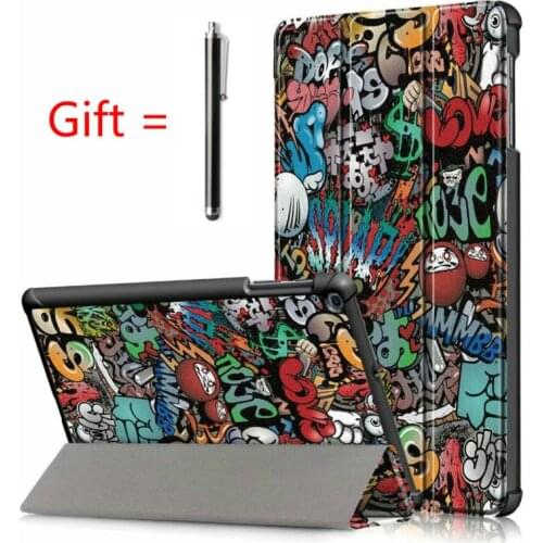 Case for Samsung Galaxy Tab A 10.1 2019 Case SM-T510 T500 T580 T550 T590 T290 T860 T725 Slim Leather Cover Magnetic Closure Capa