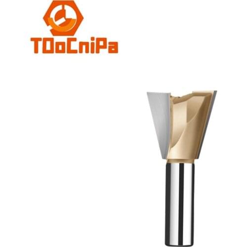 5 pcs/lot Dovetail slot milling milling cutter engraving machine woodworking milling tool with trimming machine head