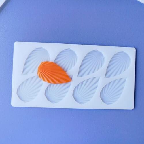 Hot DIY 3D Ruffled Leaf Shape Silicone Mold Cake Decorating Tools Cupcake Chocolate Mould Decor Muffin Pan Baking Stencil