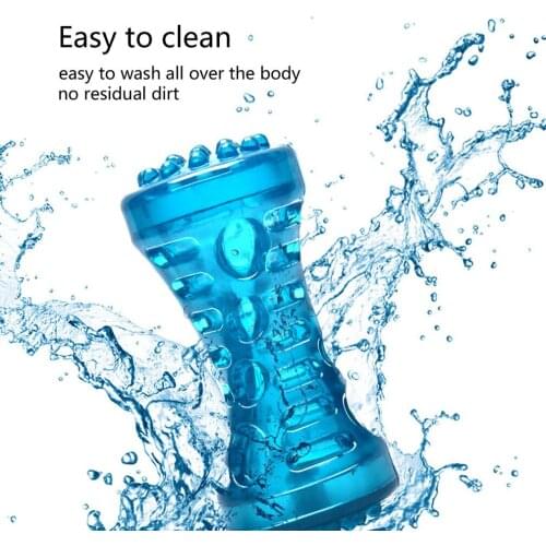 Hot Newest Strong Bite-Resistant Pets Teethbrush Toys TPR Large Dog Bone Toys Rubber Pet Toy Sound Train Teeth Clean Chewing