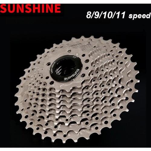 Bicycle Freewheel MTB Mountain Bike Cassette Flywheel 8/9/10/11S Speed 11-32T/36T/42T Chainwheel Sprocket Gear Cycling Parts