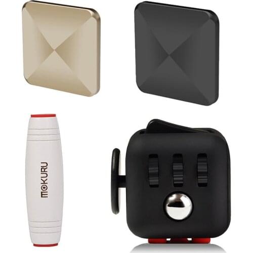 A Set Flipo Flip DeskToy Stress Relief Toys Autism Anxiety Metal Hand Spinner Fidget Sensory Toys For Children Adults