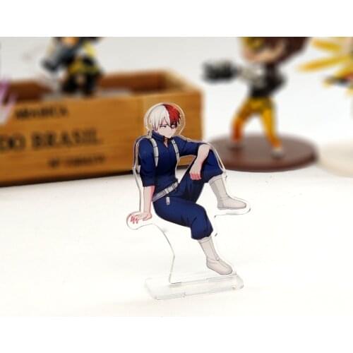 Love Thank You My Hero Academia Todoroki Shoto SMALL acrylic stand figure model plate holder cake topper anime JAPANESE