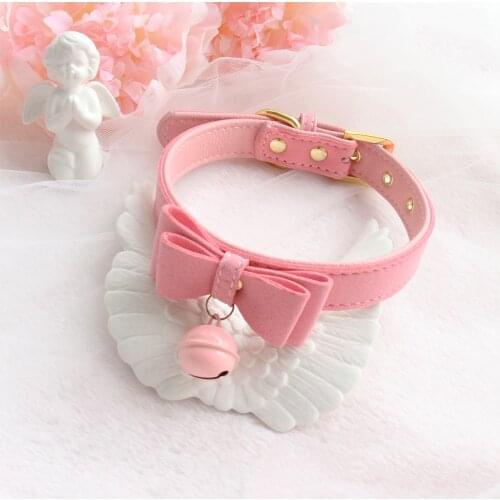 Sexy Rivet Alternative metal PU Leather Collar Bell Choker slave Handmade Costume BDSM Bondage Necklace Neckband Sex Toys