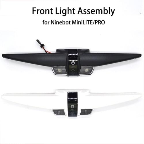 Front Light Cover Assembly For Ninebot S Scooteer MiniPro Tail Rear LED Light Black White Original Xiaomi MiniLITE Accessories