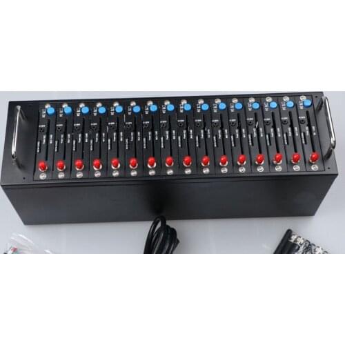 Q2303 16 port gsm sms mms modem poll bulk sms device for sms maketing