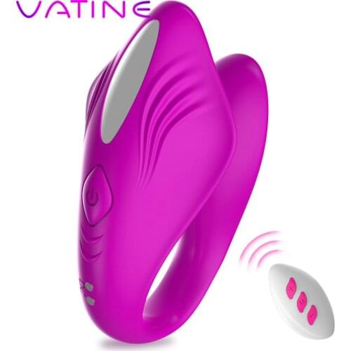 VATINE G spot Vibrator Mermaid Shape Clitoral Vibrator Clitoral Vaginal Stimulator Remote Control Sex Toys For Women