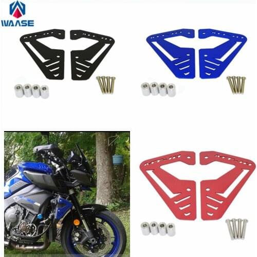 Waase Radiator Side Protector Cover Plates Guard For Yamaha MT-10 FZ-10 MT10 FZ10 2016 2017 2018