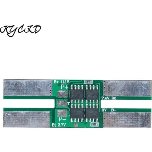 BMS 3S 11.1V 12.6V 8A 18650 Li-ion Lithium Battery Charge Protection Board Battery 3S BMS Power Bank Charging DIY KIT