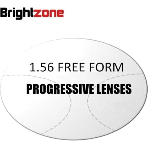 1.56 Interior Progressive multi-focus HC CR-39 aptitude lenses prescription lens for middle-old year people see near and far