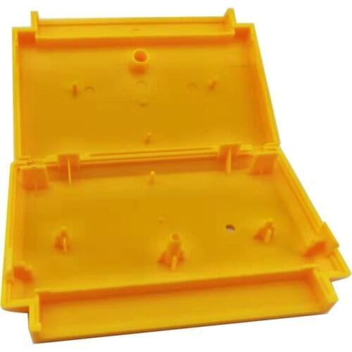 10 pcs Game card Cartridge Replacement Plastic Shell Game Card case yellow transparent black