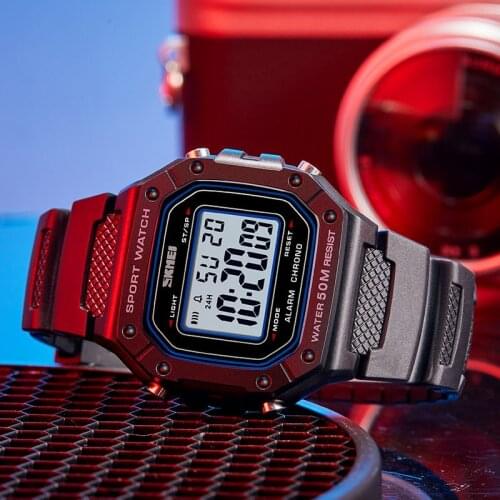 Fashion Mens Sports Watches Outdoor Student Boy Chrono Alarm Clock Waterproof Digital Military Wristwatches Relogio Masculino