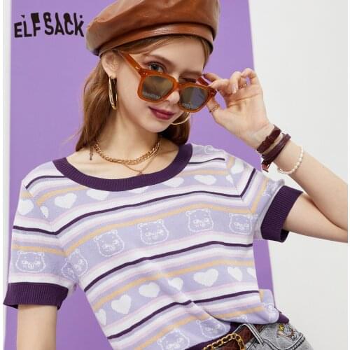 ELF SACK Women's Cropped T-shirts