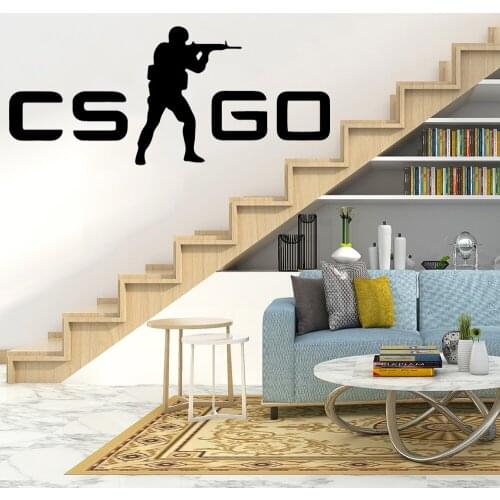 Delicate CS Troops House Decor Vinyl Modern Interior Art Wall Decoration For Living RoomW all Stickers Bedroom Wall Art Decal