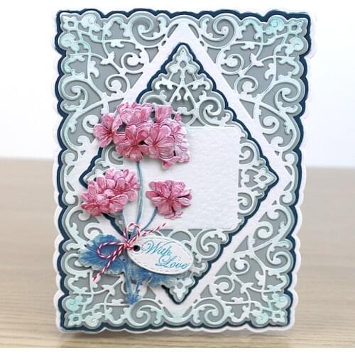 Panalisacraft Flower Cherry Metal Cutting Dies Craft Dies Scrapbooking Card Making Album Embossing Stencil Die Cut Decoration