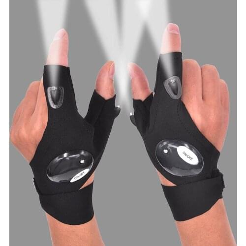MOONBIFFY Fingerless Fishing Gloves