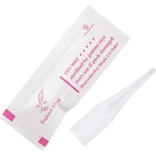 50Pcs/Lot Sterlized Individual Packed PVC Plastic Tips Semi-Permanent Makeup Giant Sun Tattoo Machine Caps
