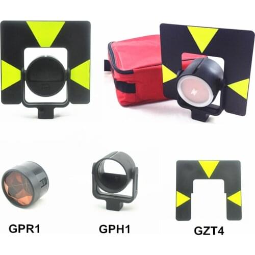 New GPR1+GPH1+GZT4 Single Prism Constant 0mm With Soft Bag For Survey Prism Tool Replace Part