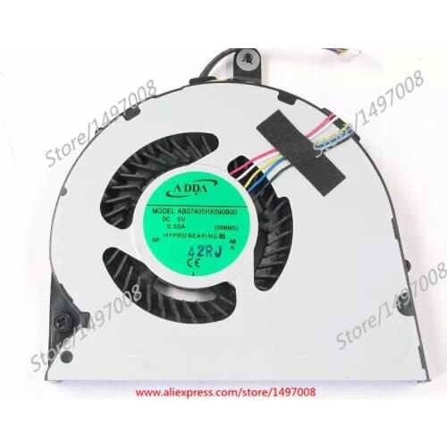 ADDA AB07405HX090B00 00BM5 DC 5V 0.50A 5-wire Server Cooling Fan