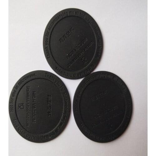 Wholesale Drink Coasters Rubber Bottom for 20oz 30oz Tumbler mats Stickers water bottle Cup Mat Pad Waterproof Heat Resistant Pa