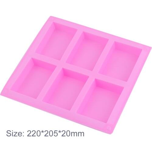 Silicone Mold Big Rectangular Cake mold Decorating Tools 3D Snack Tool For Same as Snack Party Kitchen Tools Bakeware
