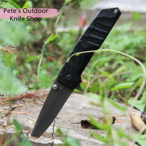 Folding Little Knife, 440C Quality Martensitic Stainless Steel High Hardness Outdoor Camping Portable EDC Tools Fruit Knifes F42