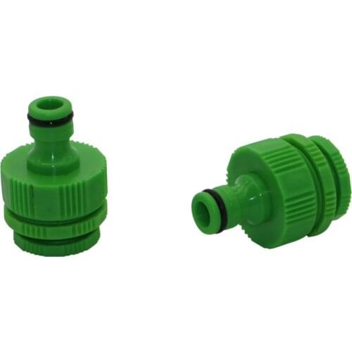 Agriculture Garden Quick Connectors with 1",3/4",1/2" Female Thread Universal Faucet Adapter Watering Hose Adapter 1 Pcs