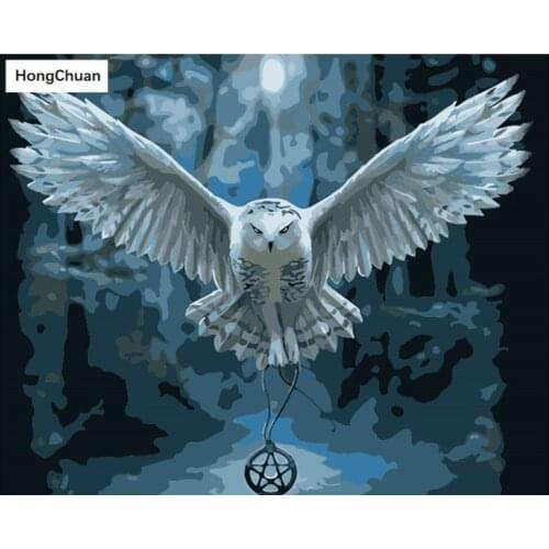 Owl mural fast delivery 5D DIY square/round diamond embroidery mosaic diamond painting home decoration cross stitch gifts