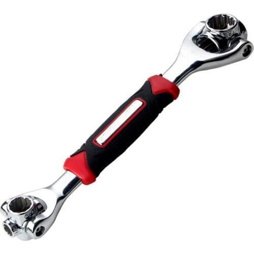 48 In 1 Universal Grip Wrench Multifunctional 360 Degree Rotation Dog Bone Wrench For Car Repair Hand Tool Torque Socket Wrenchs