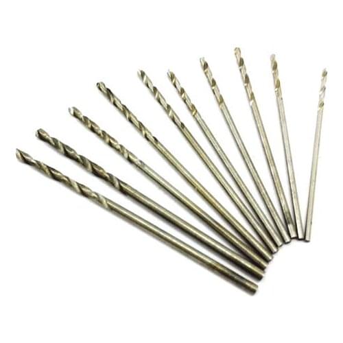 10PCS/LOT 0.8mm 0.9mm 1.0mm1.1 1.2mm 1.3mm 1.4mm 1.5mm Twist Drill Bit Set