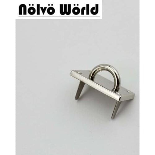 10pcs 3 colors 30*20mm High quality alloy gold metal arch bridge connector hanger bags belts strap Hardware Accessories