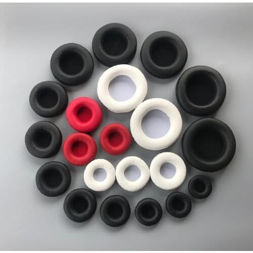 45mm -110mm Round Headphone Earpads Cushion Universal Headphone Earpads 50mm 55mm 60mm 65mm 70mm 75mm 80mm 85mm 90mm 95mm100mm
