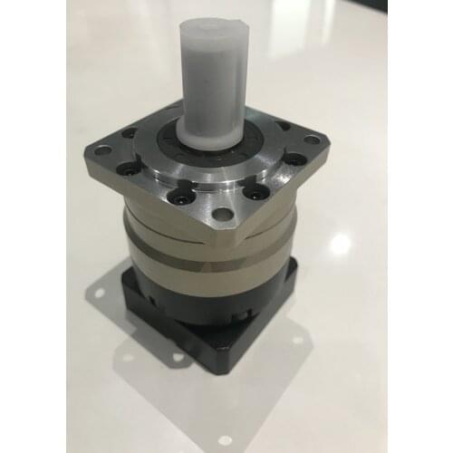 60 new helical gear planetary gearbox reducer 7 arcmin 3:1 to 10:1 for NEMA23 stepping motor input shaft 9.525mm 3/8inch