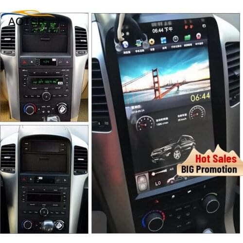 IPS Screen Tesla style 13.8" BIG Screen Android 6.0 Car multimedia Player FOR Chevrolet Captiva 2008-2012 GPS Navi Radio no dvd