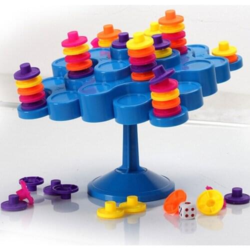 Balance Tower Kindergarten Teaching aids Children Parent-child Multiplayer Interactive Stack Children Educational Toy